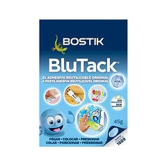 Massa adesiva BOSTICK BLU-TACK pack 12 un.