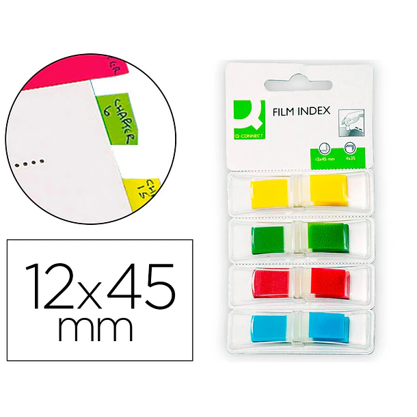 Bandas separadoras 12x45mm  4 cores 36 p/cor 