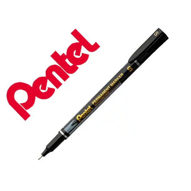 Marcador acetato Pentel NFs 410-A extra fino preto 