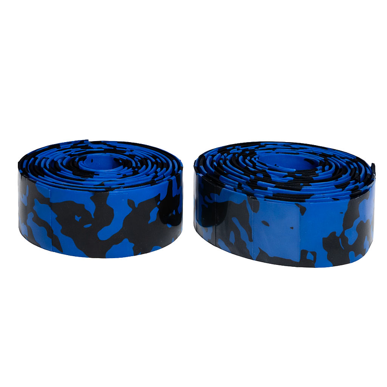 Cinta Manillar Para Bicicleta Camuflado Azul 1