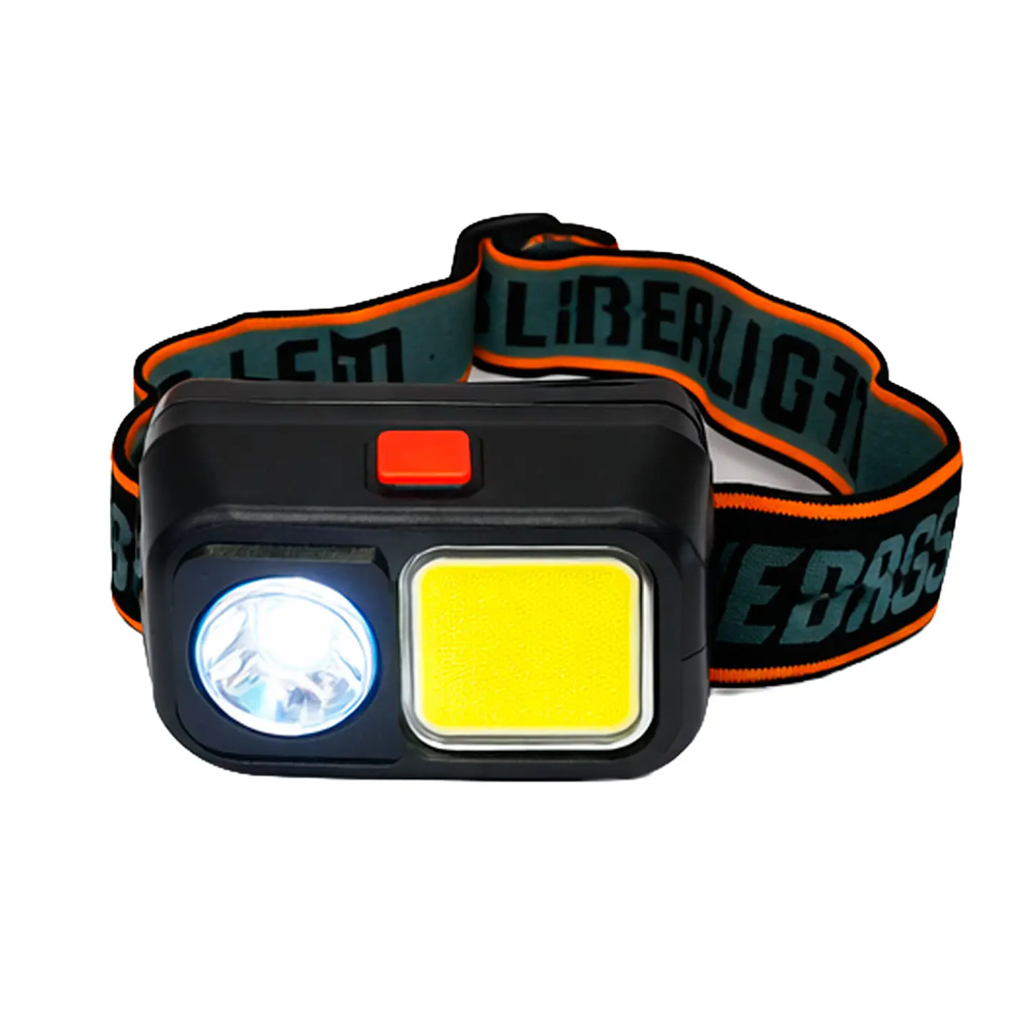 Linterna Minero 1 Led Y 1 Led Cob  Mod.D-212 1