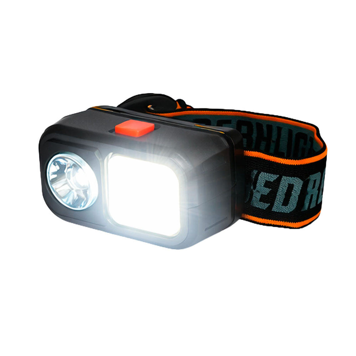 Linterna Minero 1 Led Y 1 Led Cob  Mod.D-212 3