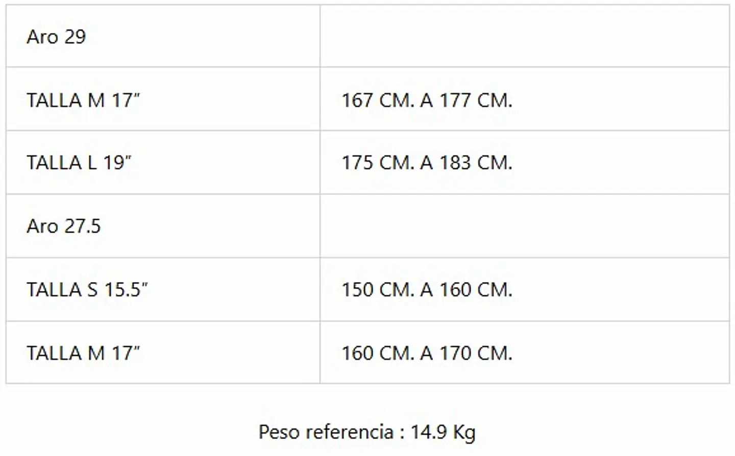 Sunpeed One MT200 Aro 29 6