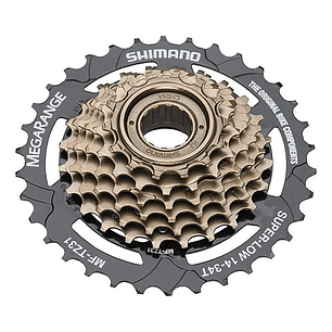Pacha Rosca Shimano Megarange 7 Velocidades 14-34t