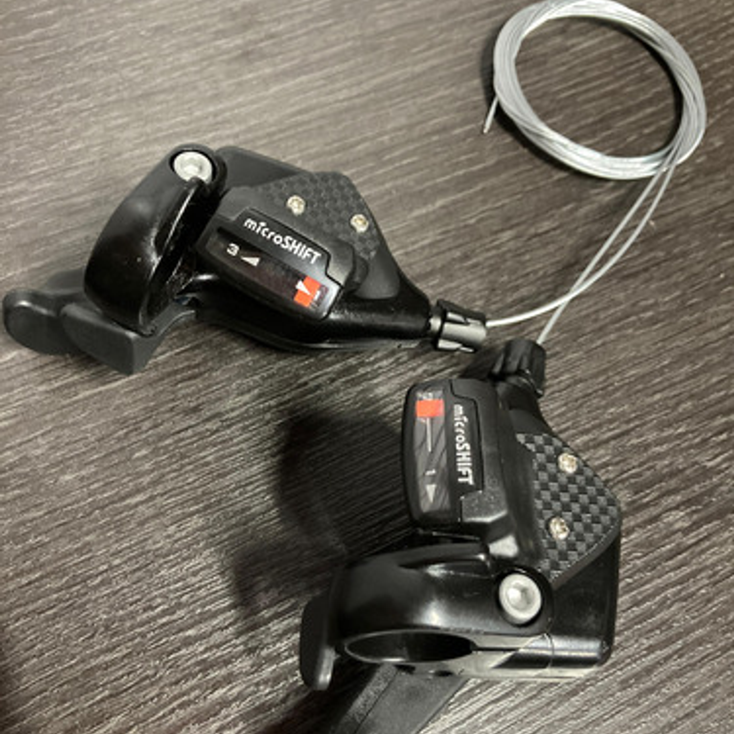 Palancas De Cambios Shifther Microshift 3x7 Velocidades 3