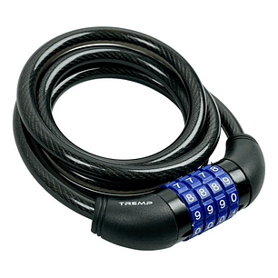 Candado Cable Espiral Clave 