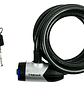 Candado Cable Espiral Llave  - Miniatura 1