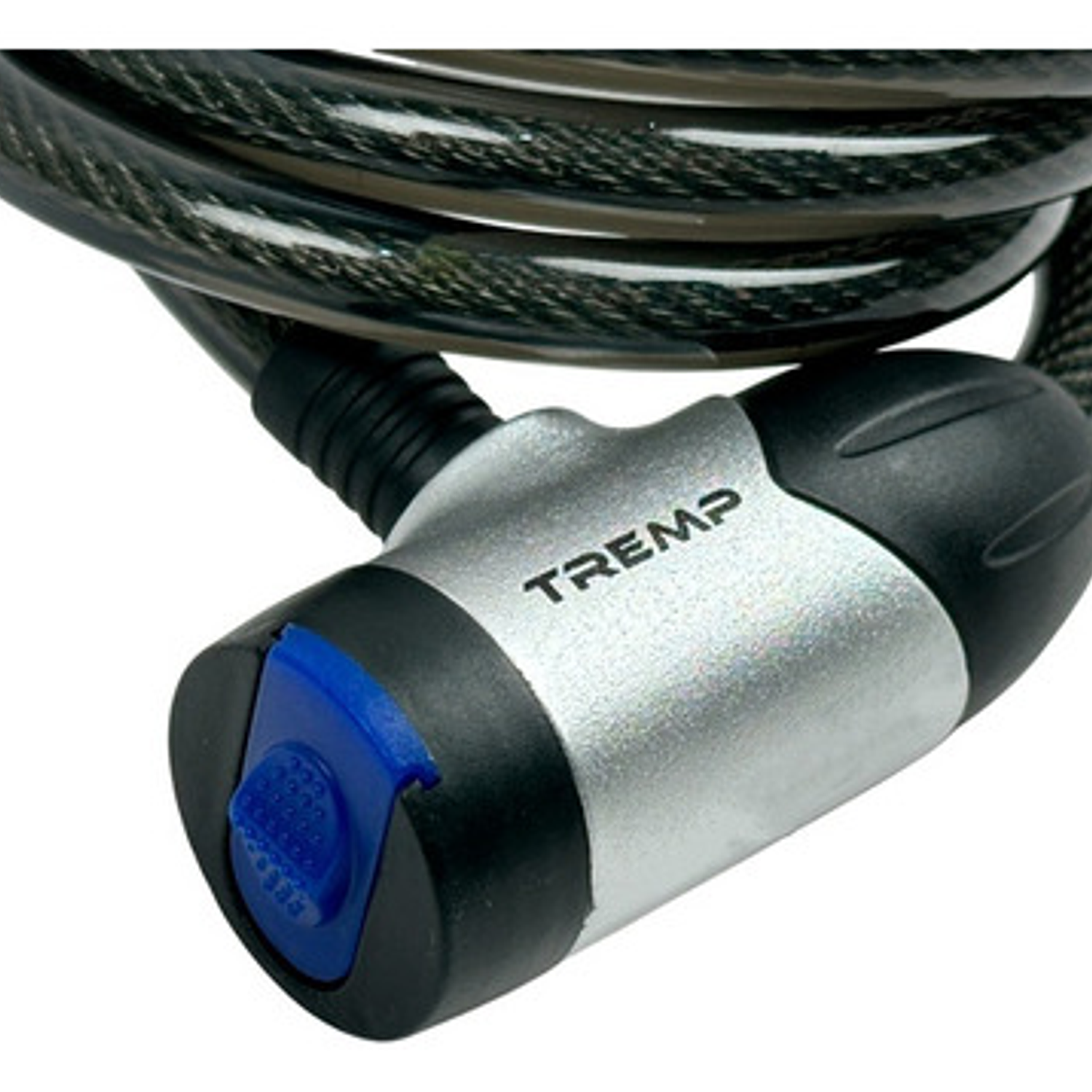 Candado Cable Espiral Llave  3