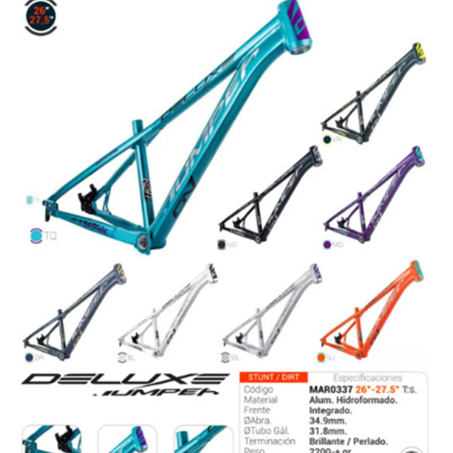 Marco Ontrail Jumper Deluxe Rin 26/27.5 Stunt O Mtb 23