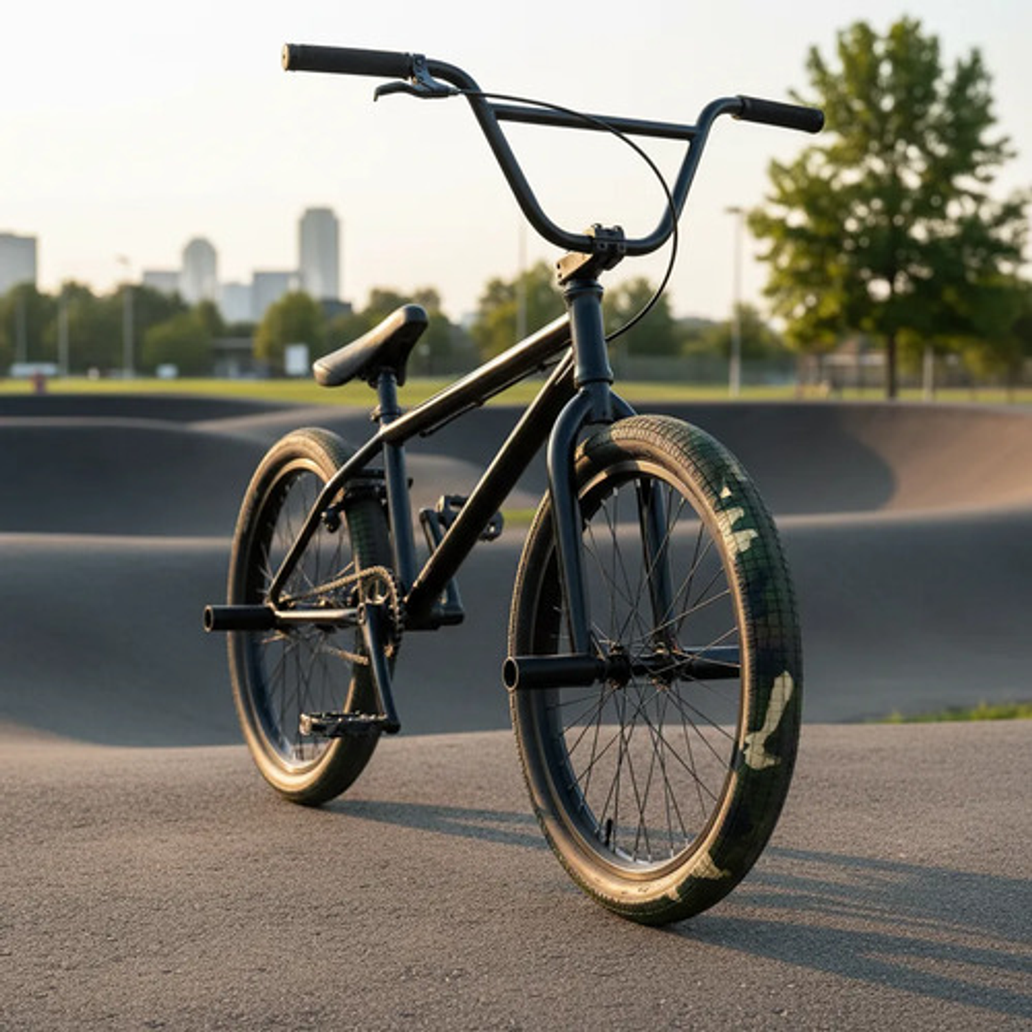 Llanta Innova Camuflado 20x2.40 Para Bmx Freestyle Verde/crema/marrón/negro 2