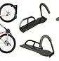 Soporte Gancho Pared Para Bicicleta Con Tornillos Y Chazos  - Miniatura 1