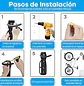 Soporte Gancho Pared Para Bicicleta Con Tornillos Y Chazos  - Miniatura 10