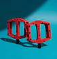 Pedales Ontrail Jumper Nylon Eje 9/16 Bmx Mtb Stunt - Miniatura 2