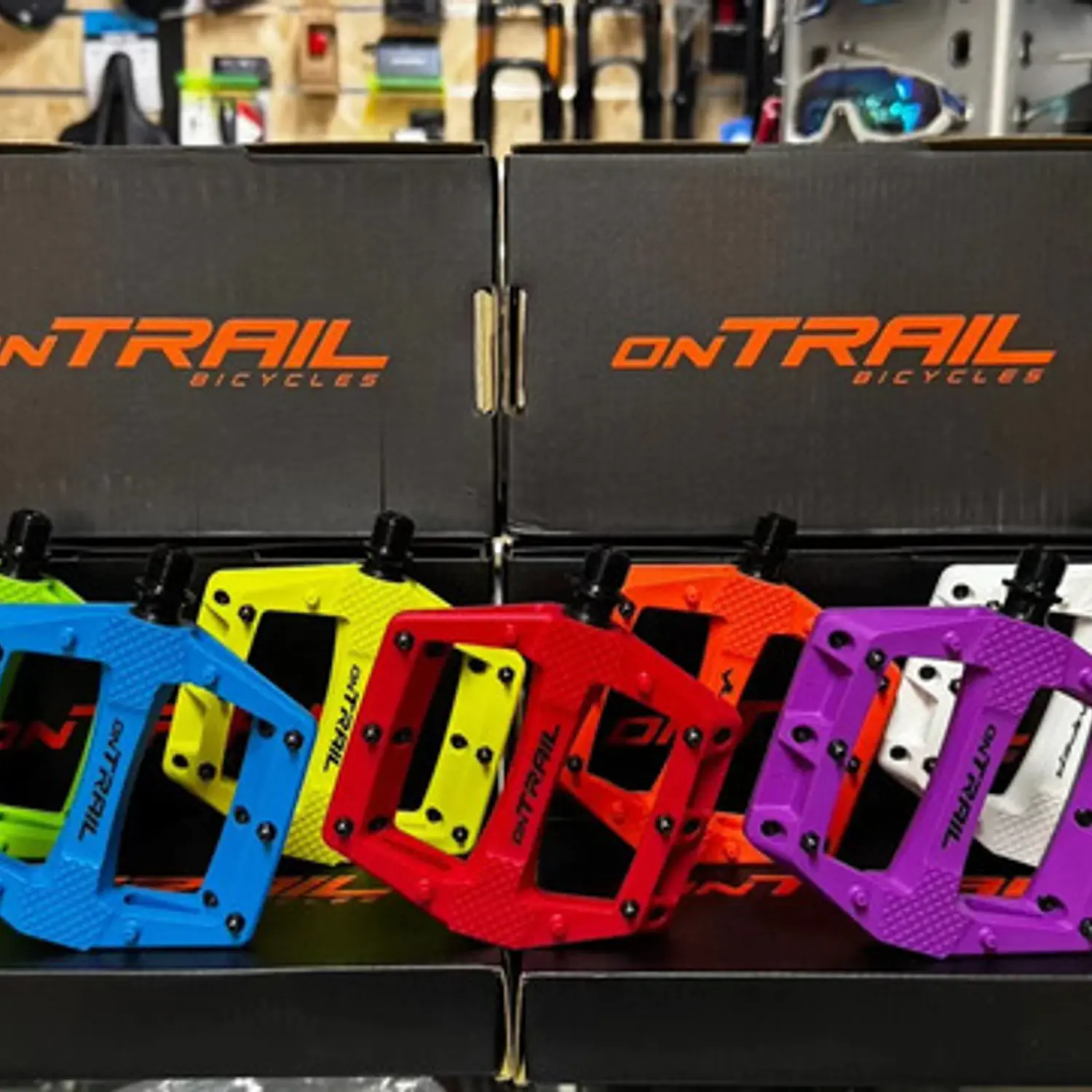 Pedales Ontrail Jumper Nylon Eje 9/16 Bmx Mtb Stunt 3