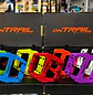 Pedales Ontrail Jumper Nylon Eje 9/16 Bmx Mtb Stunt - Miniatura 3