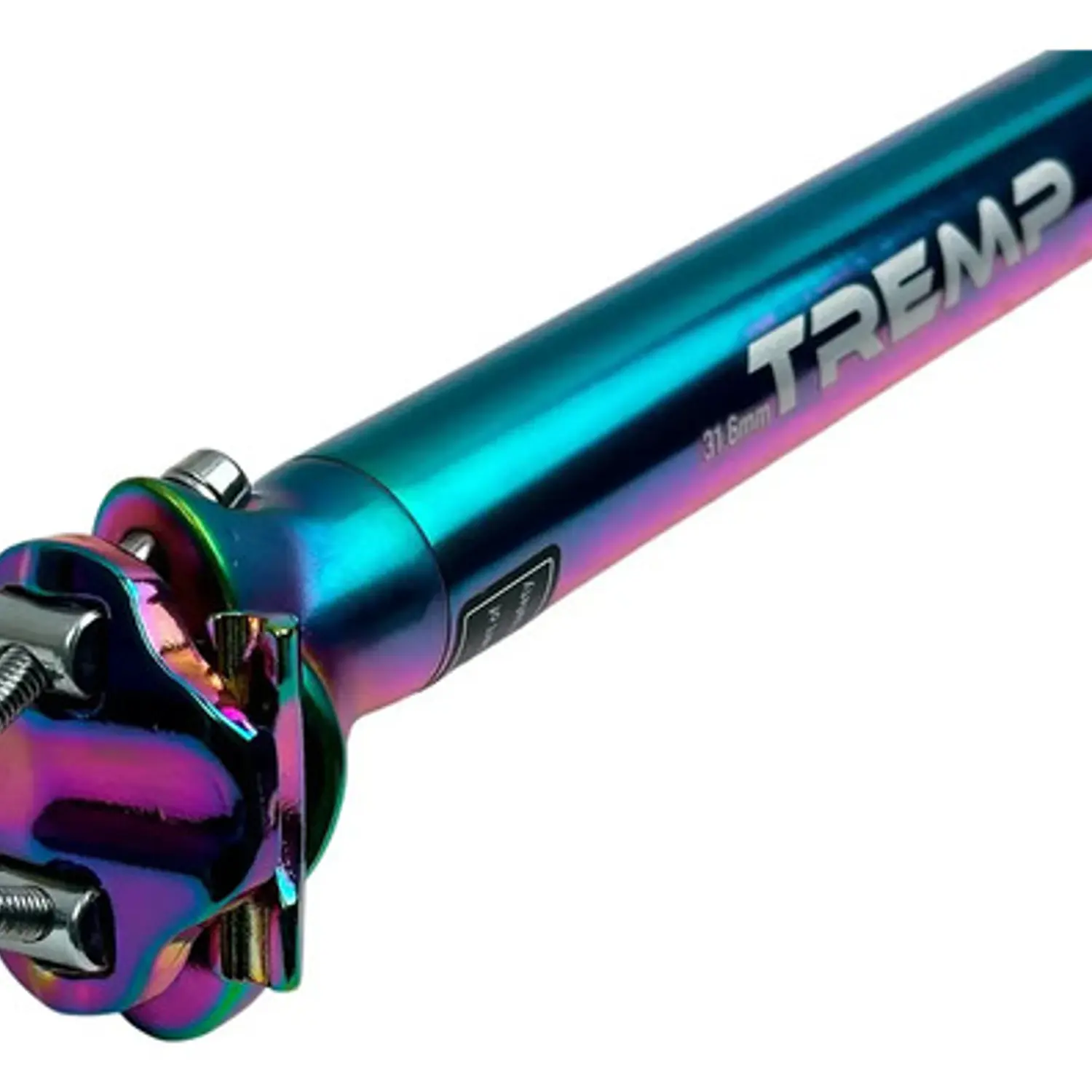 Poste Tremp 31.6x40mm Para Bicicleta tornasol grande 2