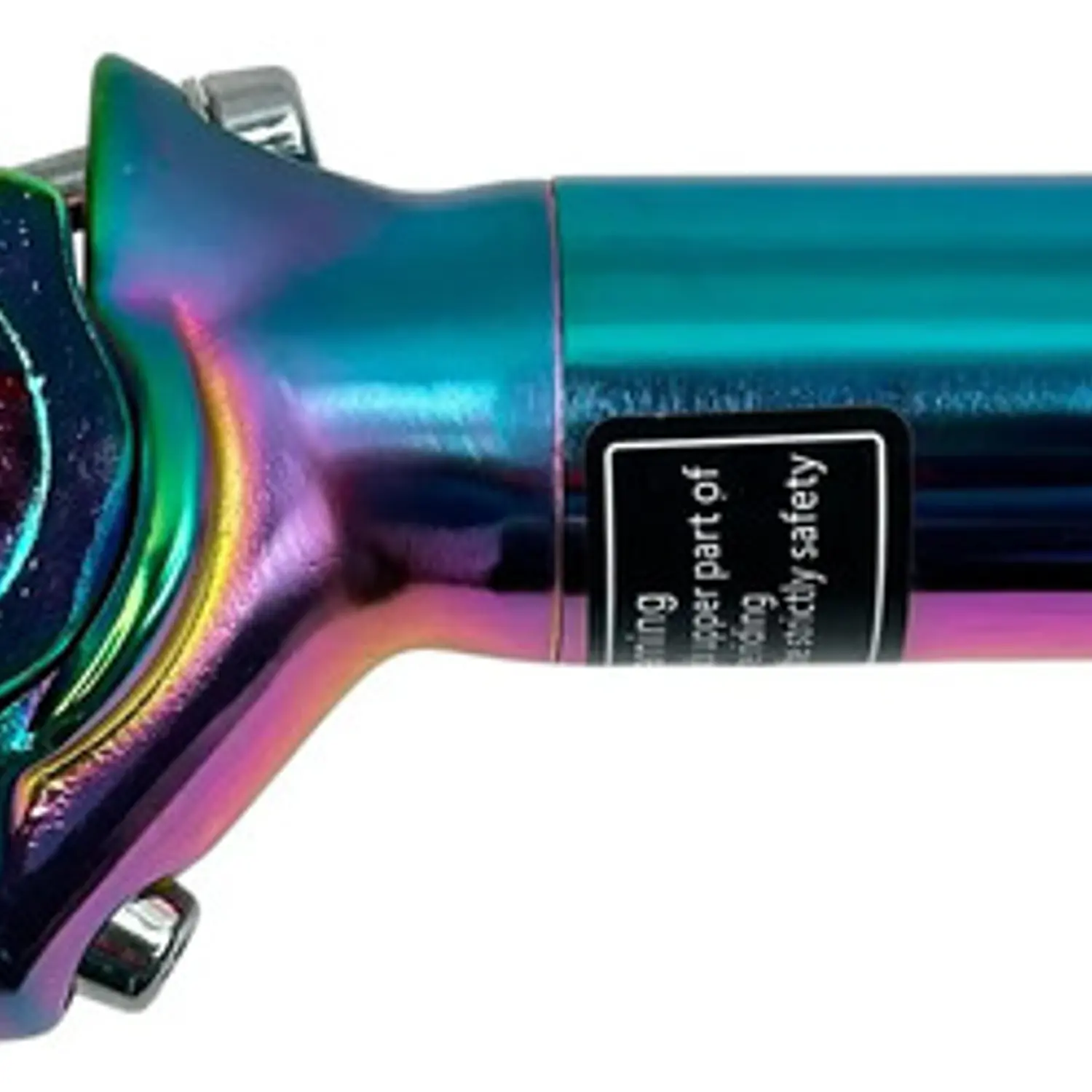 Poste Tremp 31.6x40mm Para Bicicleta tornasol grande 3