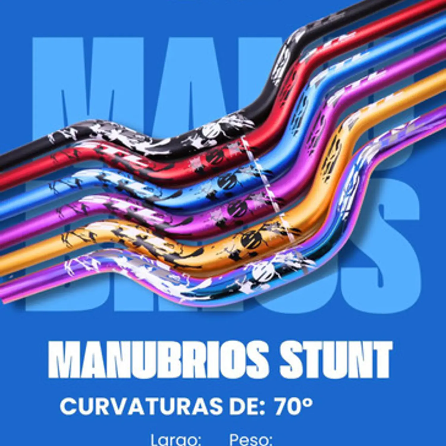 Timón O Manubrio Stl Xt 31.8mm Para Mtb O Stunt 4
