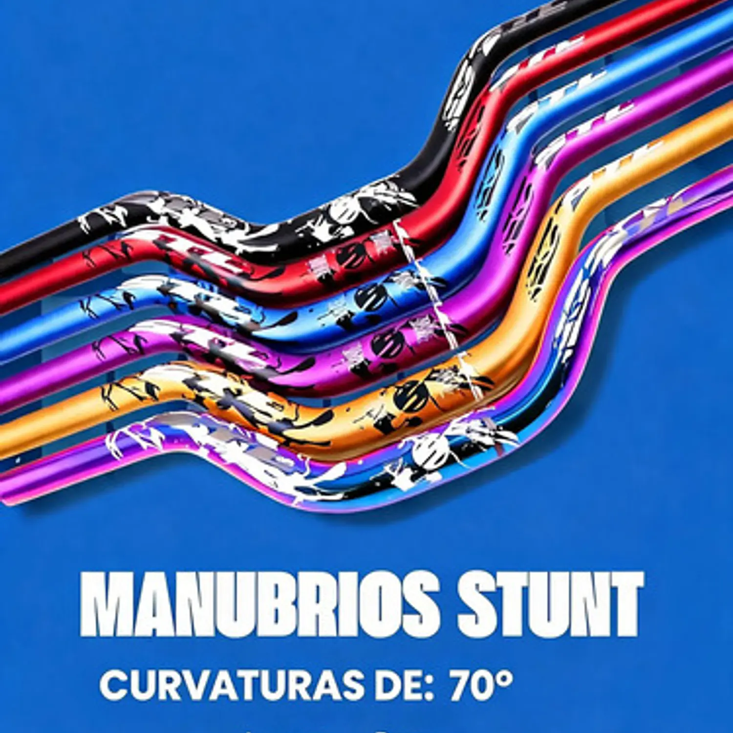 Timón O Manubrio Stl Xt 31.8mm Para Mtb O Stunt 3