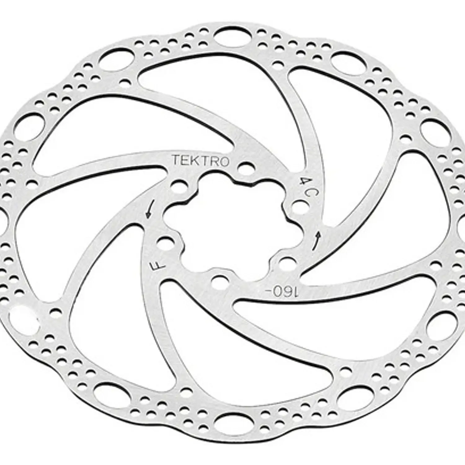 Disco Rotor De Freno Tektro 6 Tornillos 160mm 1