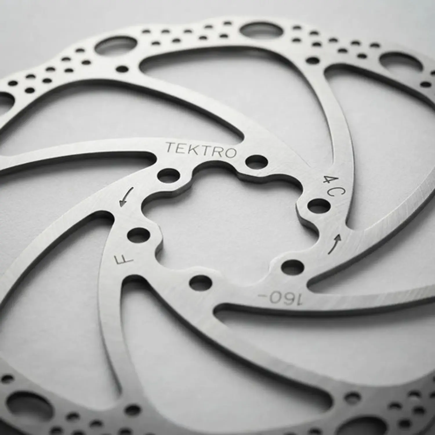 Disco Rotor De Freno Tektro 6 Tornillos 160mm 3