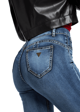 Jeans Tiro Alto Pitillo 1621