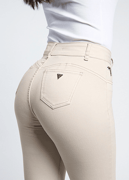 Jeans Tiro Alto Pitillo 2094