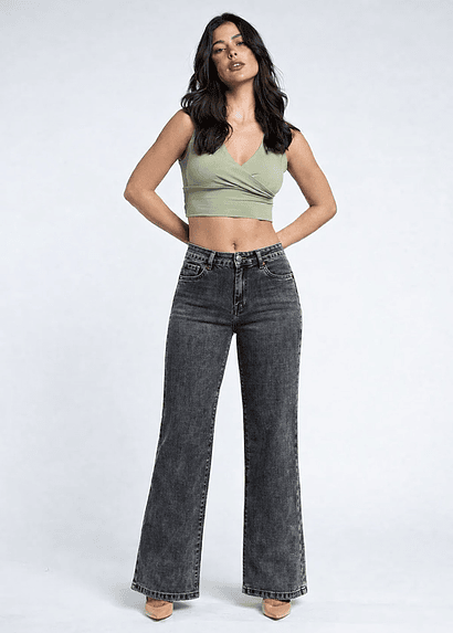 Jeans Pants Tiro Medio 1921