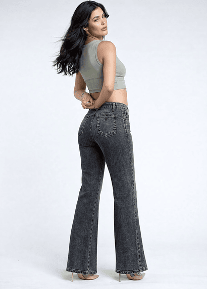 Jeans Pants Tiro Medio 1921