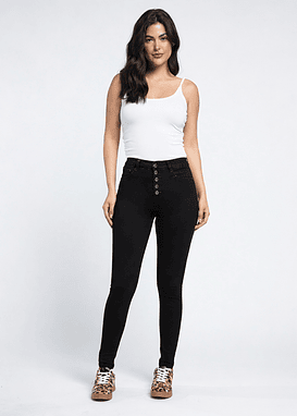 Jeans Tiro Alto Pitillo 2138