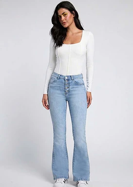 Jeans Mujer Flare 2130