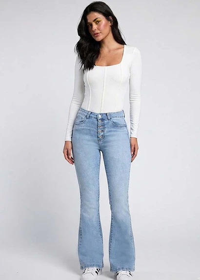 Jeans Mujer Flare 2130