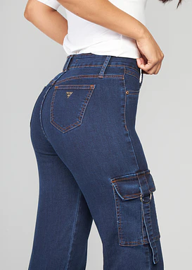 Jeans Mujer Pants Cargo 2121