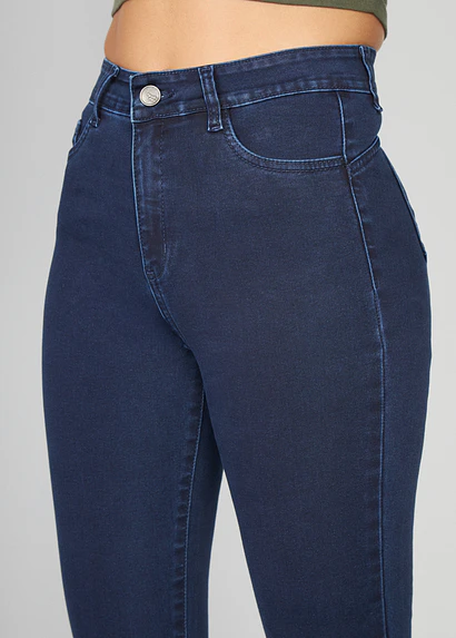 Jeans Mujer Tiro Alto Pitillo 1114