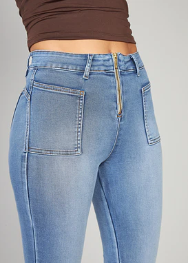Jeans Mujer High Waist 1821