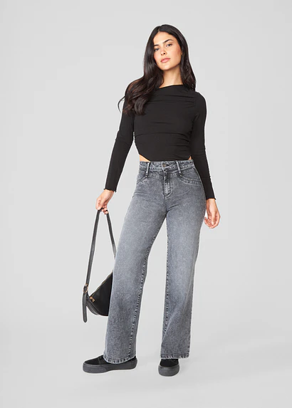 Jeans Mujer Pants con Tachas 1837