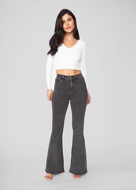 Jeans Mujer Flare 1909
