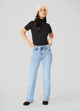 Jeans Mujer Pants Tachas 1926