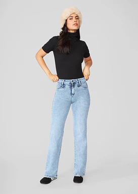 Jeans Mujer Pants Tachas 1926