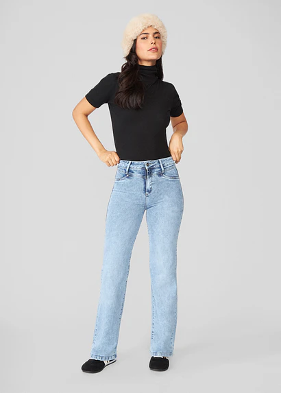 Jeans Mujer Pants Tachas 1926