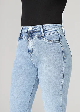 Jeans Mujer Pants Tachas 1926