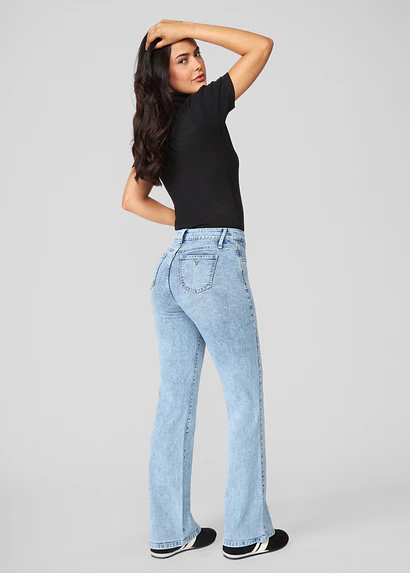 Jeans Mujer Pants Tachas 1926