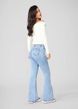Jeans Mujer Flare 2131