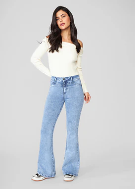 Jeans Mujer Flare 2131