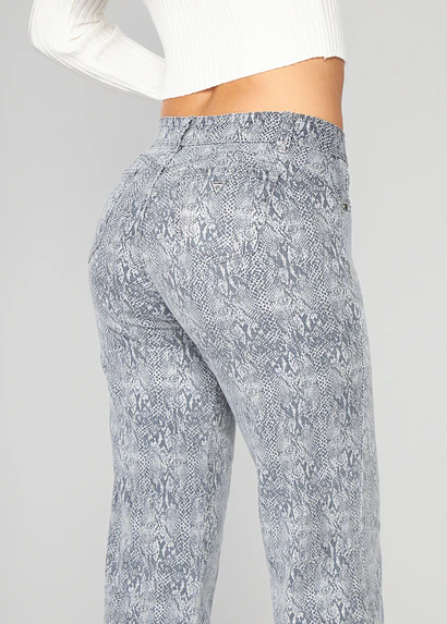 Jeans Mujer Pants Tiro Medio 1919