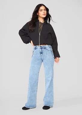 Jeans Mujer Pants 2116 Celeste