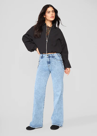 Jeans Mujer Pants 2116 Celeste