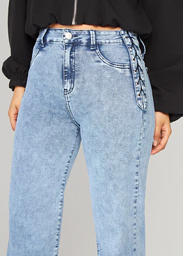 Jeans Mujer Pants 2116 Celeste
