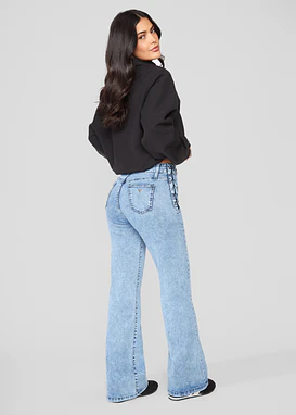 Jeans Mujer Pants 2116 Celeste