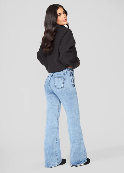 Jeans Mujer Pants 2116 Celeste